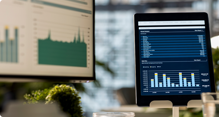 Accountant tracking and depreciating fixed assets using Greentree ERP